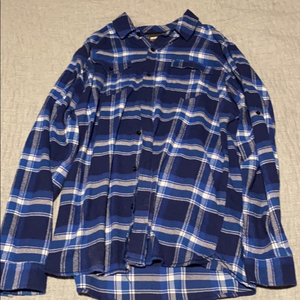 COPY - 999 juice wrld blue flannel